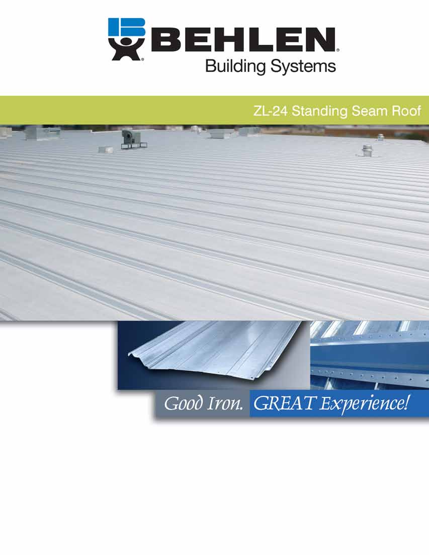 ZL-24 Standing Seam Roof